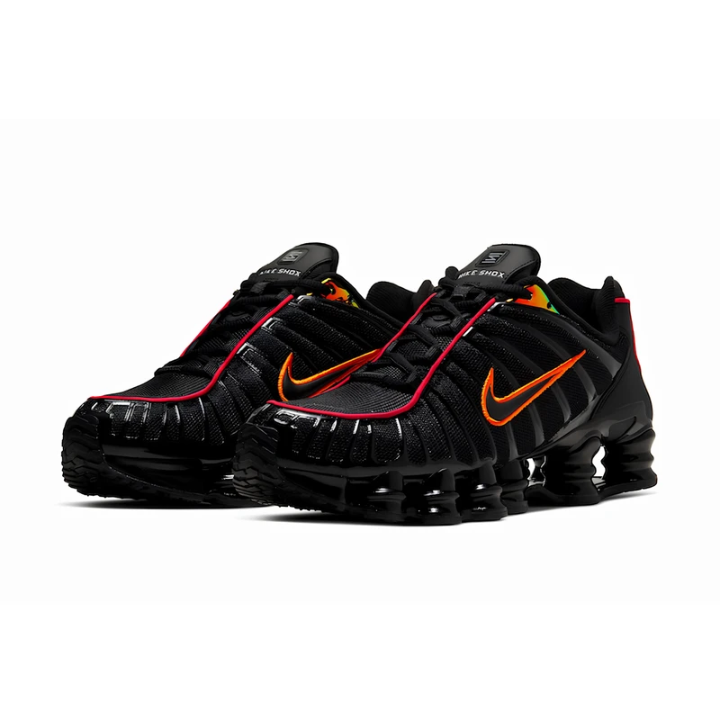 Nike Shox TL Black Magma Orange