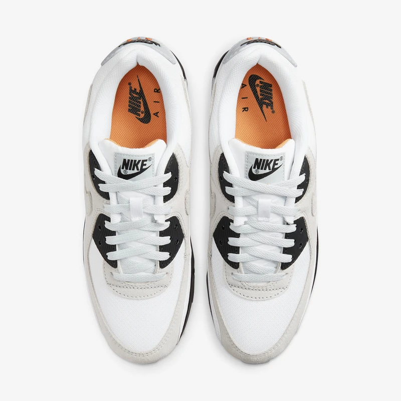 Nike Air Max 90 White Black Hot Curry