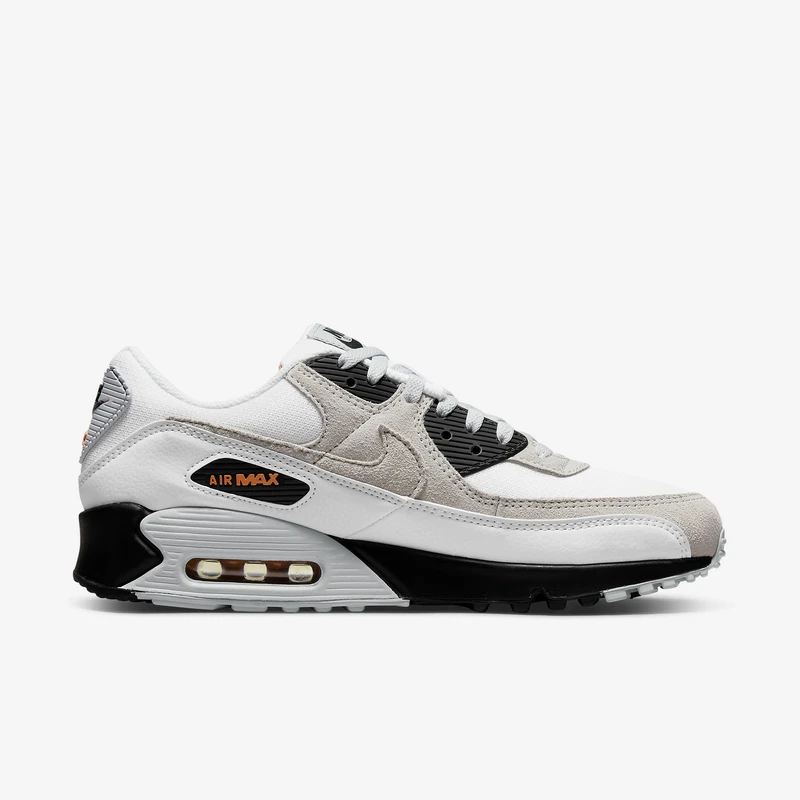 Nike Air Max 90 White Black Hot Curry