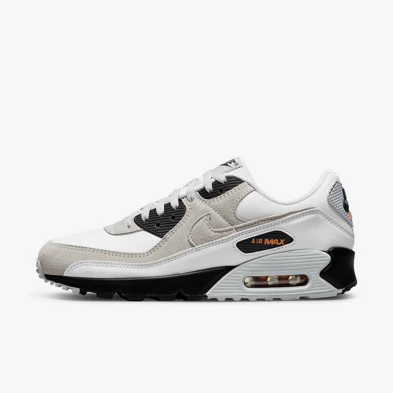 Nike Air Max 90 White Black Hot Curry